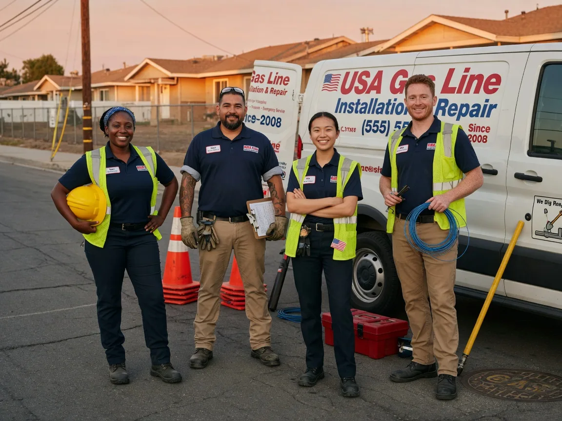 Gas Line Installation company in Hodge, LA